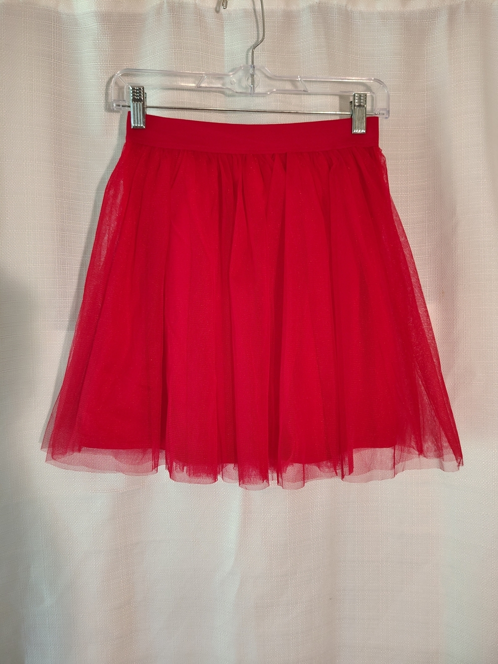 Spirit Red Mini Tulle Skirt Small Halloween Costume